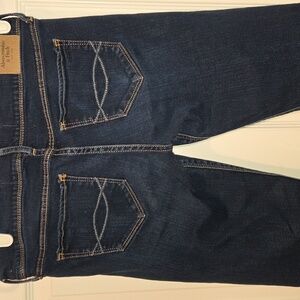 Abercrombie & Fitch Women's Dark Blue Jeans Size 27